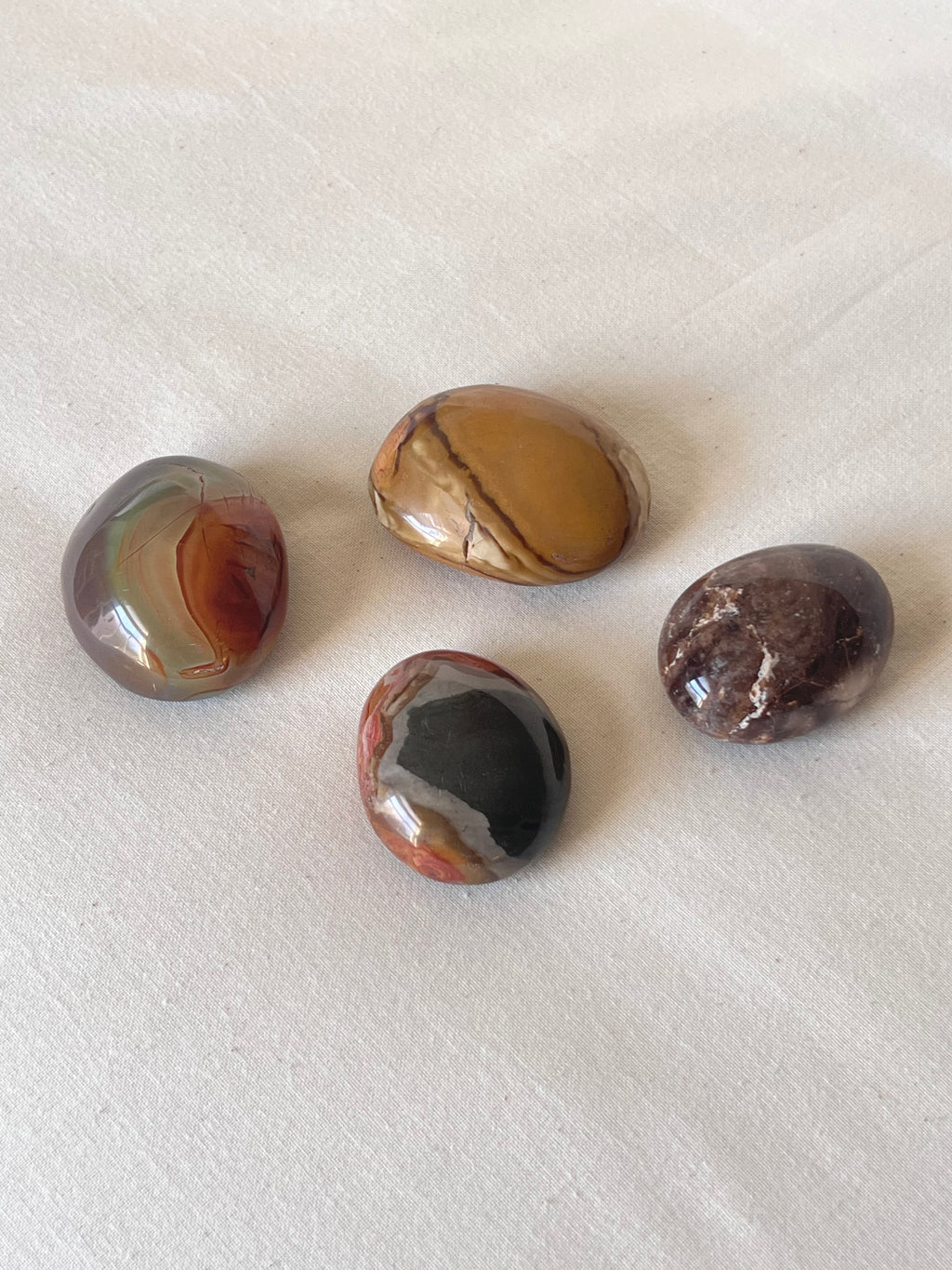 Grounding Jasper Palm Stone